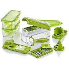 Genius Nicer Dicer Smart Julietti 16 Teile Gemuseschneider Spiralschneider Julienneschneider Schneiden Wurf In 2020 Spiralschneider Nicer Dicer Genius Nicer Dicer