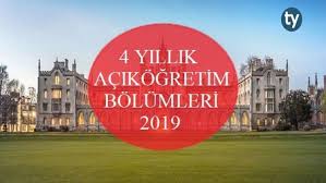 Anadolu üniversitesi açıköğretim fakültesi tüm bölümleri. 4 Yillik Acikogretim Bolumleri 2019 Lisans