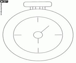 Free alice in wonderland coloring pages for kids to increase concentration power of your kids through coloring the out sketch images and cartoons The Watch Of The White Rabbit Coloring Page Printable Game