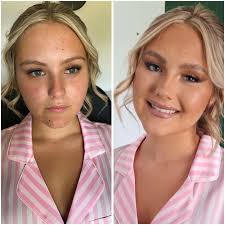 What a lovely time it was doing prom makeup yesterday! Here we have two  beautiful girls getting ready for prom at our salon! Makeup done by our  wonderful makeup artist Imogen! We