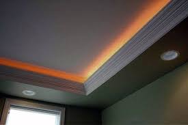 The crown molding for indirect lighting selection includes a wide variety of shapes and sizes. Top 40 Best Crown Molding Lighting Ideas Modern Interior Designs