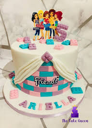 Lego Friends Cake Lego Friends Cake Friends Cake Lego Birthday Cake