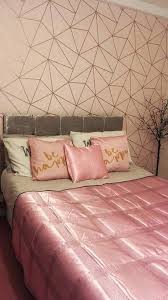 Zara Shimmer Metallic Wallpaper Soft Pink Rose Gold Bedroom Makeover Rose Gold Rooms Cute Bedroom Ideas