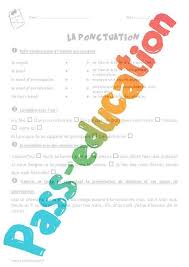 Merci pour ce beau travail que tu partages ! Ponctuation Ce1 Exercices Par Pass Education Fr Jenseigne Fr