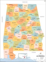 Alabama number unemployed and unemployment rate april 2021 preliminary state rate seasonally adjusted: Alabama County Map Alabama Counties