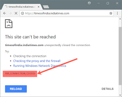 How To Fix Error Connection Closed Error In Google Chrome Webnots