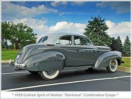 1939 Graham Sharknose Combination Coupe Classic Cars Antique Cars Car Photos