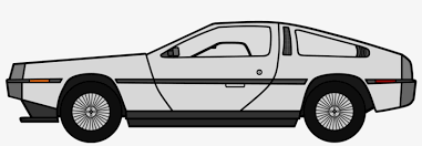 Maybe you would like to learn more about one of these? Back To The Future Car Clipart Black And White Stock Delorean Time Machine Transparent Free Transparent Png Download Pngkey