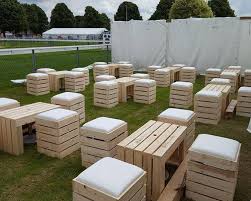 How did you install the pallet floor onto your actual flooring? 6 Ways To Use Pallet Furniture At Your Next Event Don T Stop The Party Hire Group