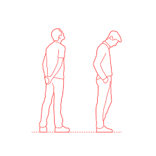 Here presented 52+ person standing drawing images for free to download, print or share. People Standing Dimensions Drawings Dimensions Com