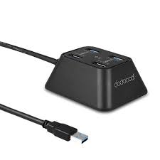 Dodocool Superspeed 4 Port Usb 3 0 Hub For Desktop Ultrabook 5gbps Support Windows Linux Mac Os 4 Port Usb Hub Ultrabook Usb Mac Os