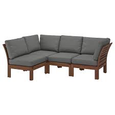 Applaro Modulecksofa 3 Sitzig Aussen Braun Las Froson Duvholmen Modulares Ecksofa Modulares Sofa Und Kissen Sofa
