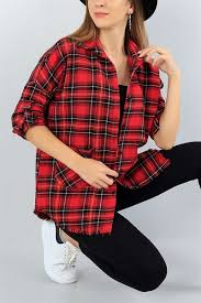 43320 Turkiye Nin En Hesapli Bayan Giyim Sitesi Modamizbir Com Ekose Kasmir Gomlek