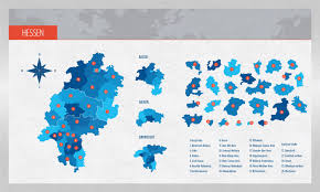 Landkarte Hessen Mit Landkreisen Landkarte Karten Hessen