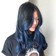 Home » black hairstyles » black hair with blue streaks. 7 Gorgeous Highlights To Go For If You Have Black Hair