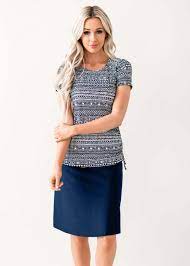 Knee Length Swim Skort Womens Swimwear Modest Swim Skirt Modest Swimwear