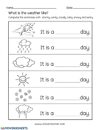 Weather Interactive Worksheet In 2020 Weather Instruments Worksheets Weather