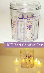 Diy Eid Candle Jars In The Playroom Making Candles Diy Candle Jars Crafts Candles