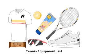 Tennis Equipment List Tennis Tennis Equipment Play Tennis