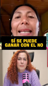 Pacha Terán: “El pueblo tiene que ganar con el No y no caer en el juego del  Gobierno”. @pachateran