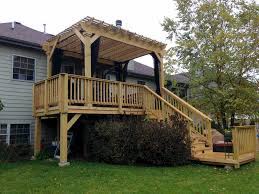 We provide service with the highest levels of integrity and effort to make the project easy and smooth. Deck With Pergola Mosquito Curtains Archadeck Of Chicagoland Traditional Deck Chicago By Archadeck Of Chicagoland Houzz