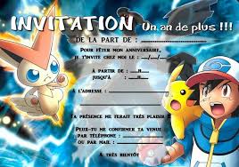 Carte Invitation Anniversaire Pokemon A Imprimer Gratuite Serapportanta Carte Invitatio Birthday Cards To Print Anniversary Invitations Birthday Cards For Boys