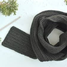 Learning how to knit a scarf can seem hard if you're a total beginner. Men S Classic Winter Scarf Free Crochet Pattern