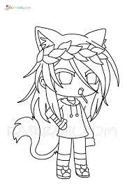 Gacha life kolorowanki do wydruku / coloring pages gacha life. Gacha Life Girls Mermaid Shefalitayal