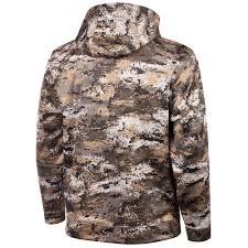 Huntworth Mens Performance Fleece Hoodie Disruption Camo