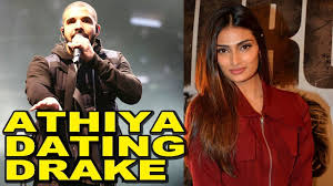 According to a report in dna, this is apparently because athiya and drake became friends when they met in london. Athiya Shetty Is Dating Canadian Rapper Drake Sunil Shetty Reacted On It Youtube
