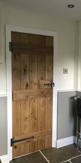 Handmade Oak Door Back Internal Cottage Doors Cottage Style Doors Plank Door