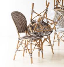 Bistrostuhl Montmartre Rattan Cappuccino Bistro Stuhle Franzosische Mobel Bequeme Sessel