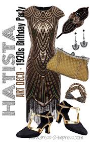 Black Gold Gatsby Outfit Inspiration What To Wear To A Great Gatsby Party Ideas For A 1920s P Gatsby Party Outfit Winter Party Outfit Party Outfits For Women