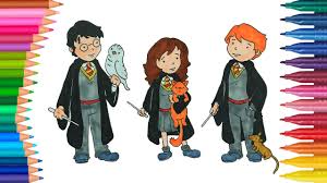 Le livre numérique (en anglais : Disegni Harry Potter Hermione E Ron Kawaii Novocom Top