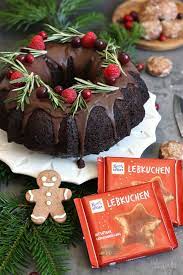 In a large bowl combine the cake mix, orange peel, water, oil, and egg whites. Gingerbread Chocolate Bundt Cake Christmas Wreath Bake To The Roots