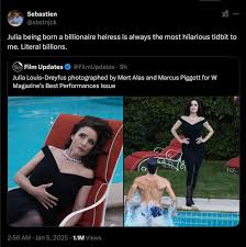 FR though every time I remember this about Julia Louis-Dreyfus, I still  find it so funny. 😂 Shes not even like... rich rich, shes like OLD  MONEY BILLIONAIRE -- Gossip Girl cant