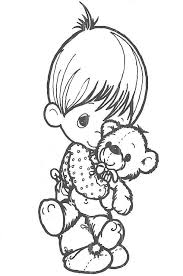Wedding coloring pages bride and groom. Love Couple Precious Moments Drawings Novocom Top