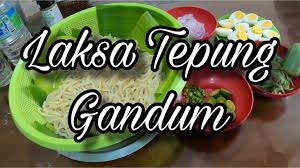 Tepung gandum adalah sebuah tepung kasar yang dibuat dari semua atau seluruh bagian yang ada pada gandum utuh atau whole wheat. Laksa Tepung Gandum Family Recipe Gopro Hero 8 Youtube
