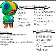 Reflex brawl stars new brawler byron all voice lines brawl stars. Leon Voice Lines Idea Brawlstars