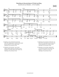 Download Hymn Standing On The Promises Of Christ My King