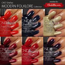 Cnd Shellac Chickettes Soak Off Gel Polish Swatches Nail