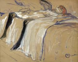 Woman Lying On Her Back Lassitude Study For Elles 1896 Toulouse Lautrec Paintings Henri De Toulouse Lautrec Toulouse Lautrec