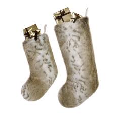 Check spelling or type a new query. Helen Moore Faux Fur Christmas Stocking Lynx Black By Design