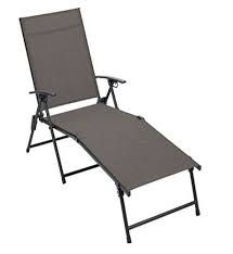 Living Accents Sling Chaise Folding 3542 H X 252 W X 5768 D Tan For More Information Visit Image Sling Chaise Patio Seating Sets Patio Seating Arrangement