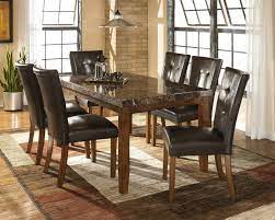 Glambrey brown round dining room table with glass insert (dining table). Ashley Furniture Lacey 7 Piece Rectangular Dining Room Table Set D328 For Sale Online Ebay
