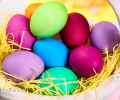 Food Coloring Chart For Easter Eggs