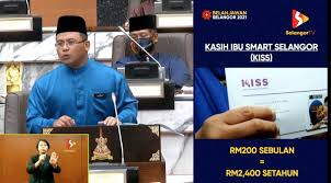 Bagi menghargai pengorbanan besar kaum ibu, kerajaan negeri selangor memperkenalkan kasih ibu smart selangor (kiss) 2020, sebuah program kebajikan khusus bagi kaum ibu di kalangan golongan berpendapatan rendah (kumpulan b40). Mysumber On Twitter Terkini Bantuan Kasih Ibu Smart Selangor Kiss Ditambah Sebanyak 5000 Penerima Lagi Bantuan Sebanyak Rm200 Sebulan Selama Setahun Https T Co Wku096oofp