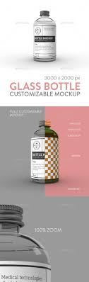 Download Glass Bottle Label Mockup By Vook23 Realistic Glass Bottle Label Mockup Very Easy To Paste Your Artwork Changing Tex Label Mockup Bottle Mockup Glass Bottles