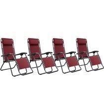 Choose from contactless same day delivery, drive up and more. Red Zero Gravity Chair Beach Lawn Chairs You Ll Love In 2021 Wayfair