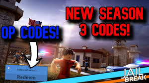 Roblox jailbreak codes season 4. New Secret Jailbreak Season 3 Codes Roblox Youtube